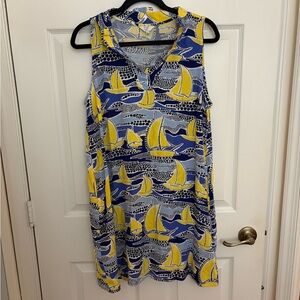 Crown & Ivy Abstract Print Dress
